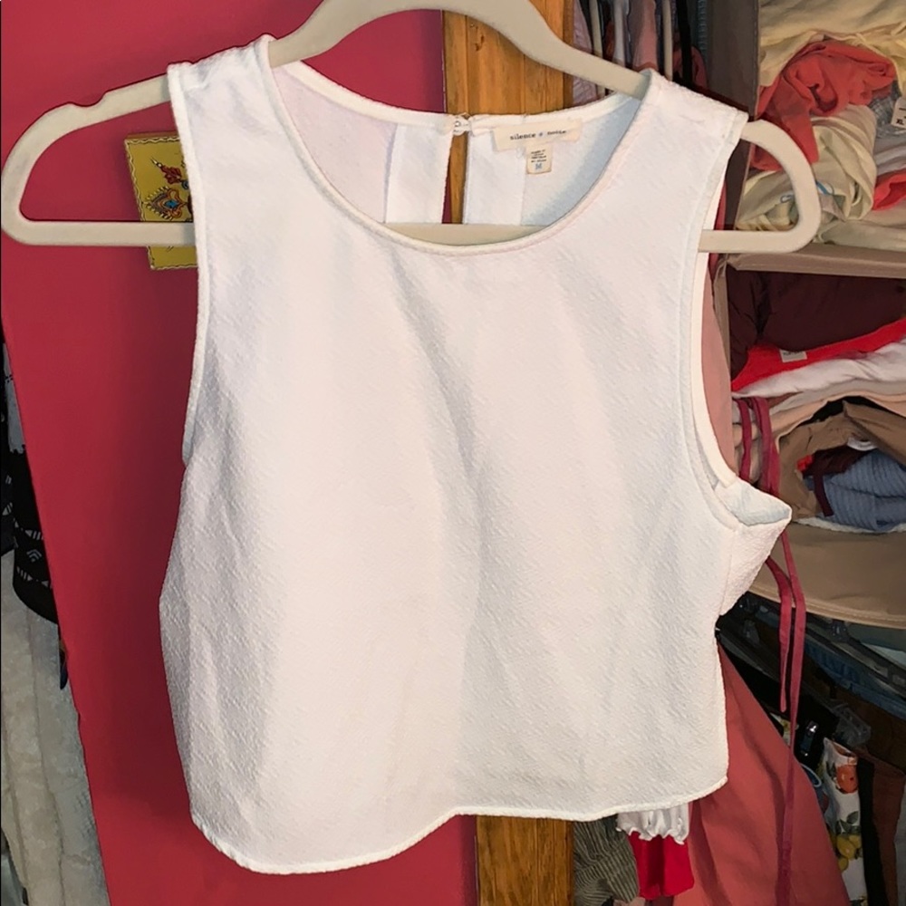 White Urban Top